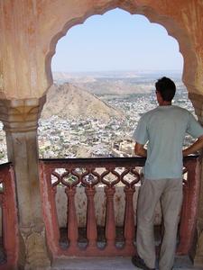 Looking Out Across Amber From Jaigarh