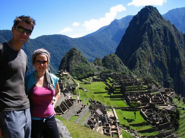 Taylor and Ramsey at Machu Picchu