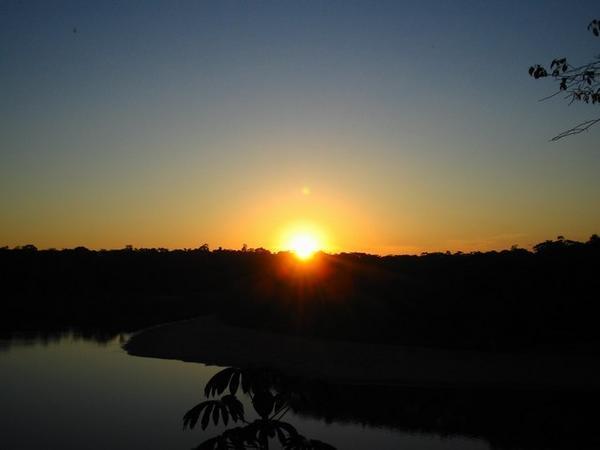 Rio Tambopata Sunset