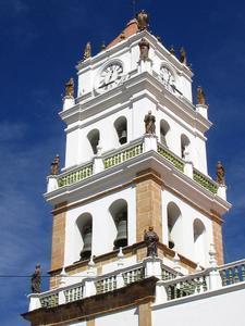 Sucre Cathedral Clock Tower