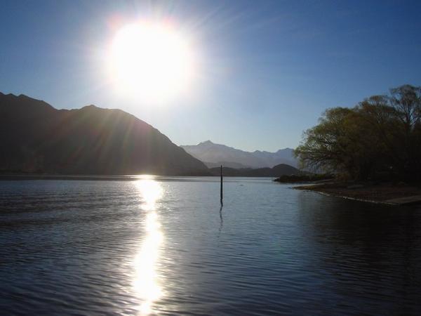 The Sun Fades Over Lake Wanaka