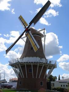 The De Molen Windmill In Foxton