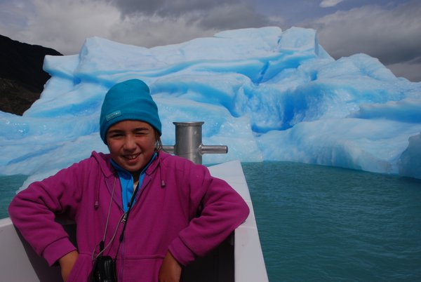 a floating glacier and me