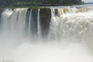 Iguazu Falls - view from Garganta Del Diablo