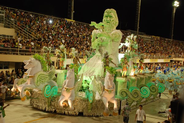 Greek Culture - a carnival float