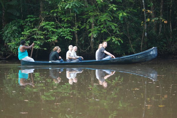 Tortuguero Canals - Sailing in Canoes
