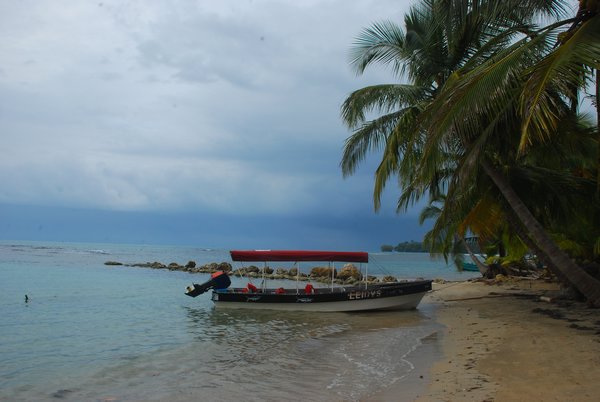 Marvelouse beach scenery in Bocas Del Drago