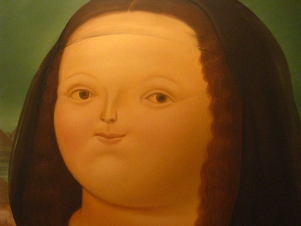 The "Mona Lisa" by Botero 