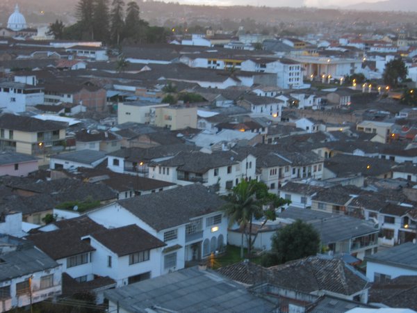 Popayan from view point