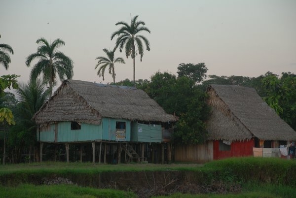 houses along the river