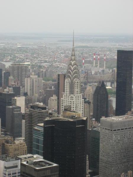 The Chrysler Building, seen from the Empire State Building