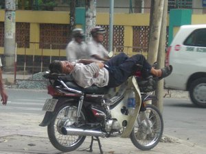 after noon nap vietnam style!