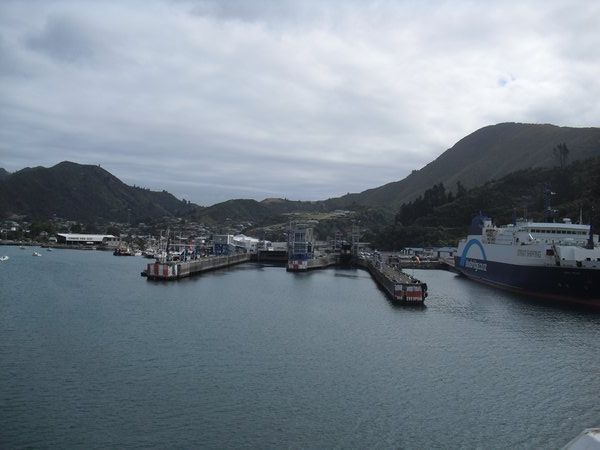 Coming in to Picton