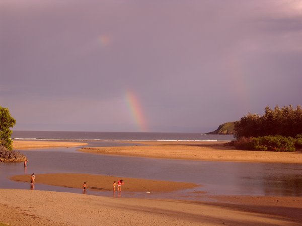 Rainbow at Coffs Harbour