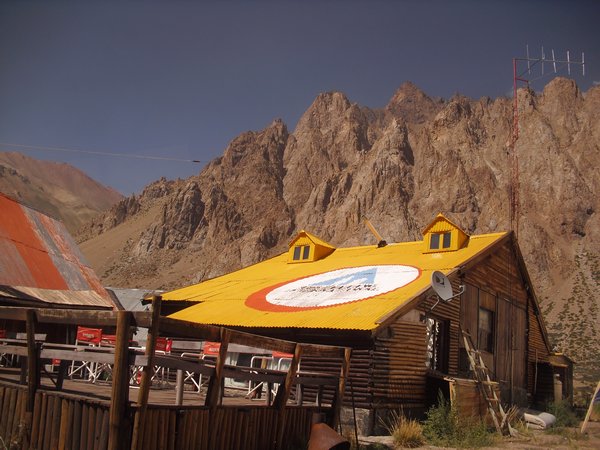Hostel in the Andes