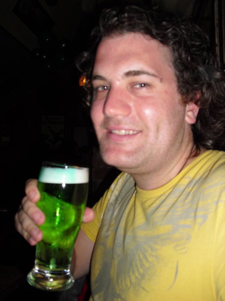 Green beer