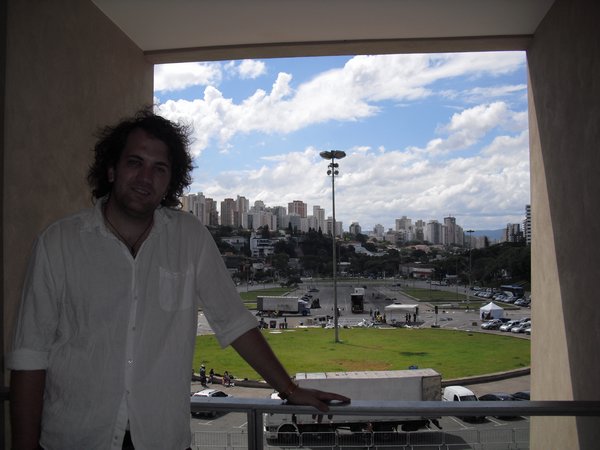 Sao Paulo in the background