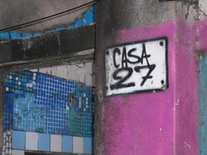 Favela house number