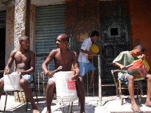 Favela drummers