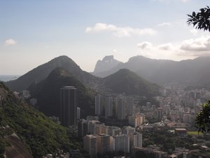 The mountains of Rio from Sugar Loaf