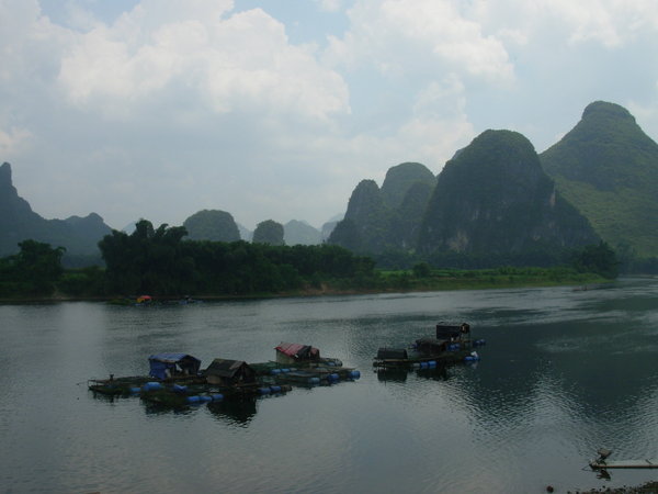 Kayaking on the Li river
