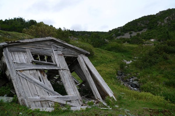 Old building in ruins