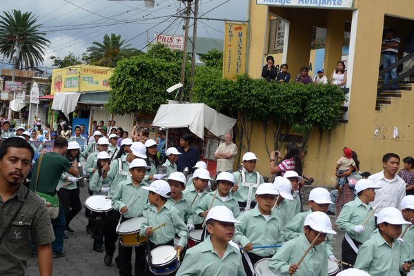 Parade in Panajachel