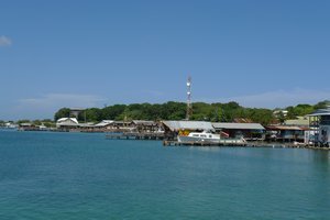 Utila, view from the dock