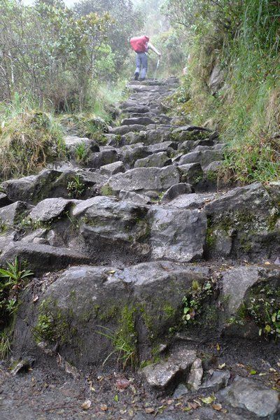 Inca stairs
