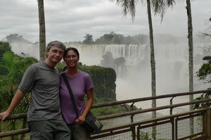 Us at Iguazu Falls