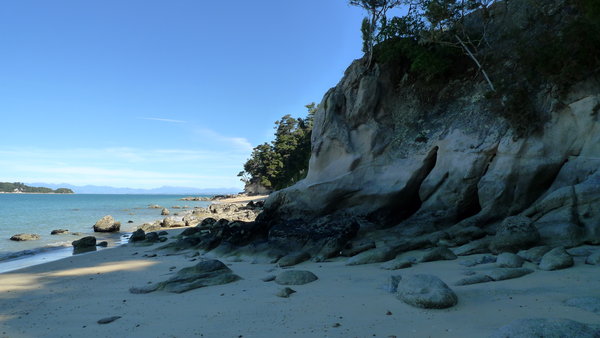 Sandy cliffs