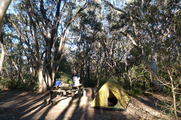 Camping at Perry's Lookdown