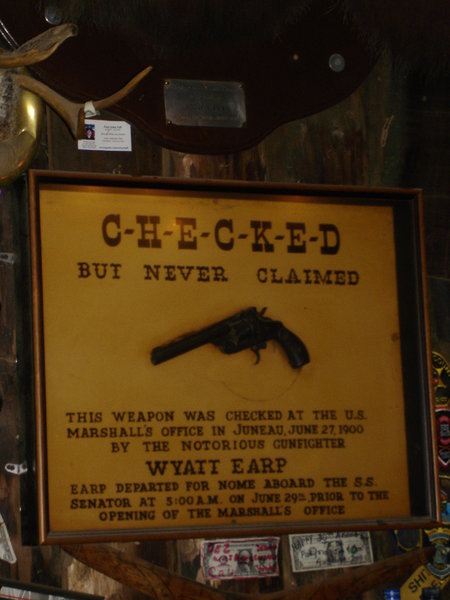 Wyatt Earp's gun