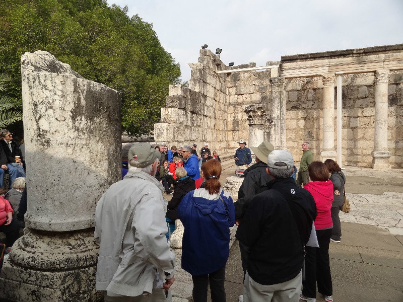 Capernaum - ruins of synagogue