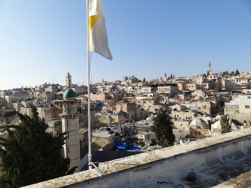 Jerusalem (view atop of Austrian hostel)
