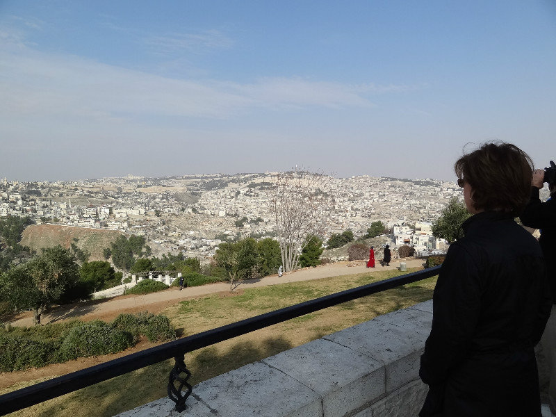 Magnificient view of Jerusalem