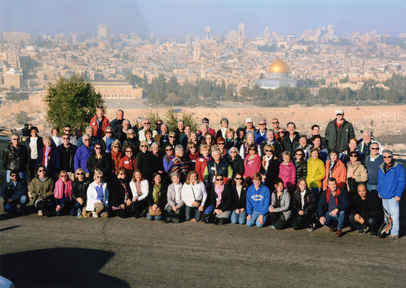 Israel trip group - January 2014