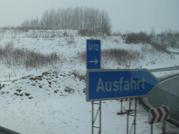 How far to Ausfahrt?!