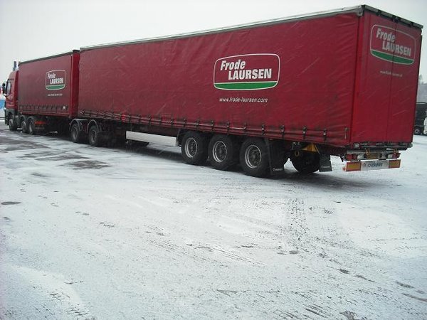 Long lorries in Scandinavia