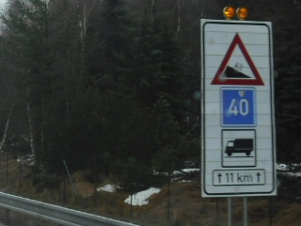 40km/h for 11km - oh, come on..