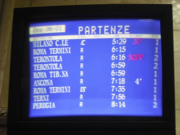 The infamous 05.29 to Milan