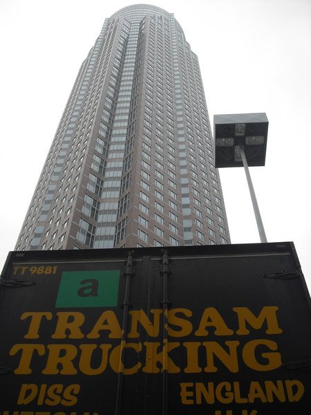 One of our trailers in Frankfurt