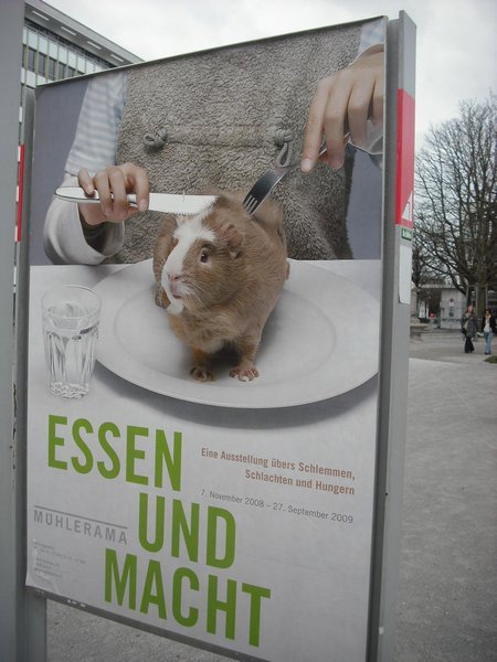 A Zurich billboard