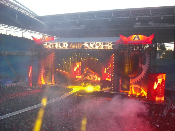 AC/DC playing Leipzig's Stadium