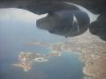 Flying into Athens