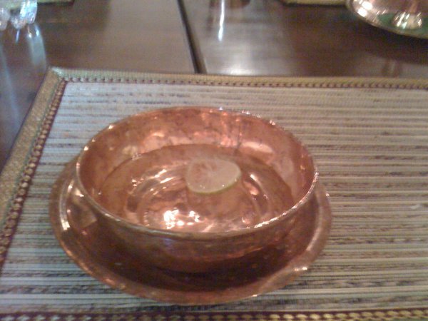 copper bowl 