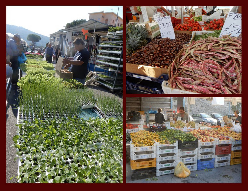 Wednesday is Market Day in Gaeta