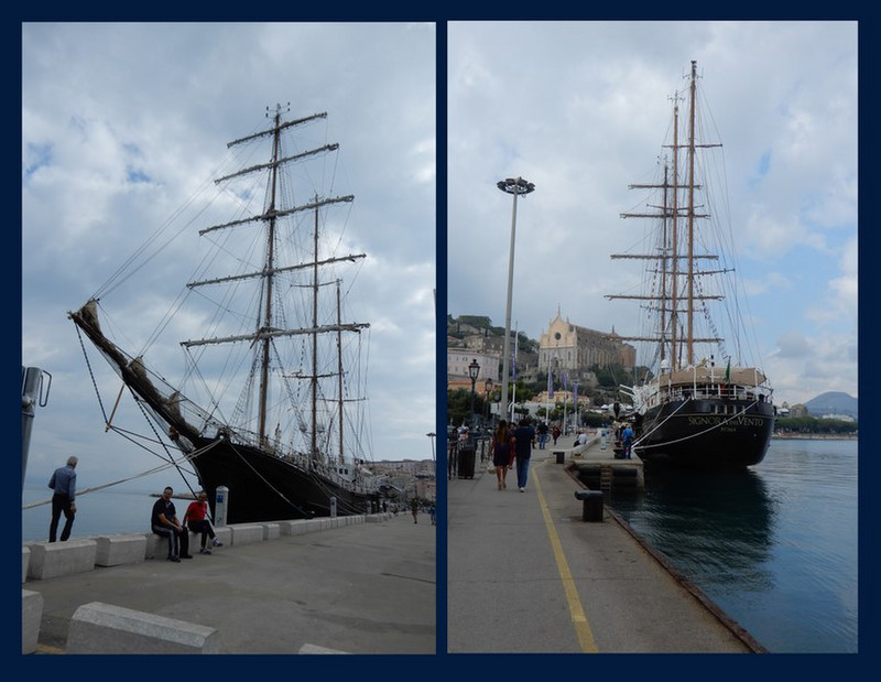 "Signora del Vento" - the 2nd Largest Sailing Ship