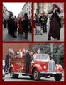 The Troy Victorican Stroll With Antique Firetrucks