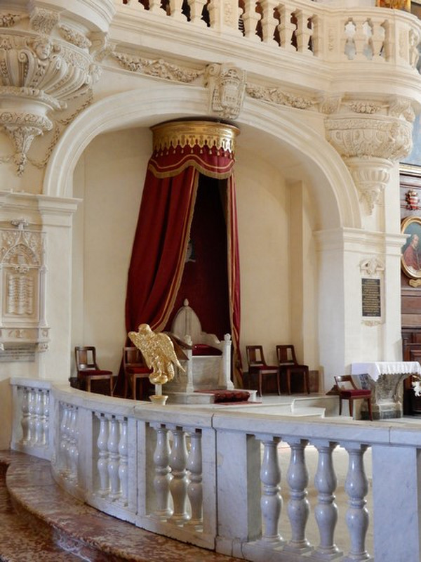The Pope's Seat in the Chapel